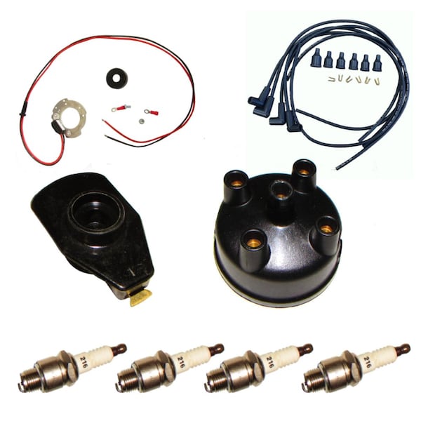 Aic Replacement Parts Electronic Ignition Kit 12v Fits Ford 8N Tractor Side Mount Distributor 263844 + KT-ELI80-0301 - main